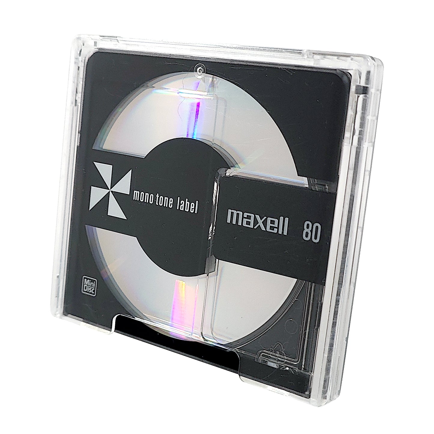 Maxell Mono Tone Label 80 Minute Glow in the Dark MiniDisc