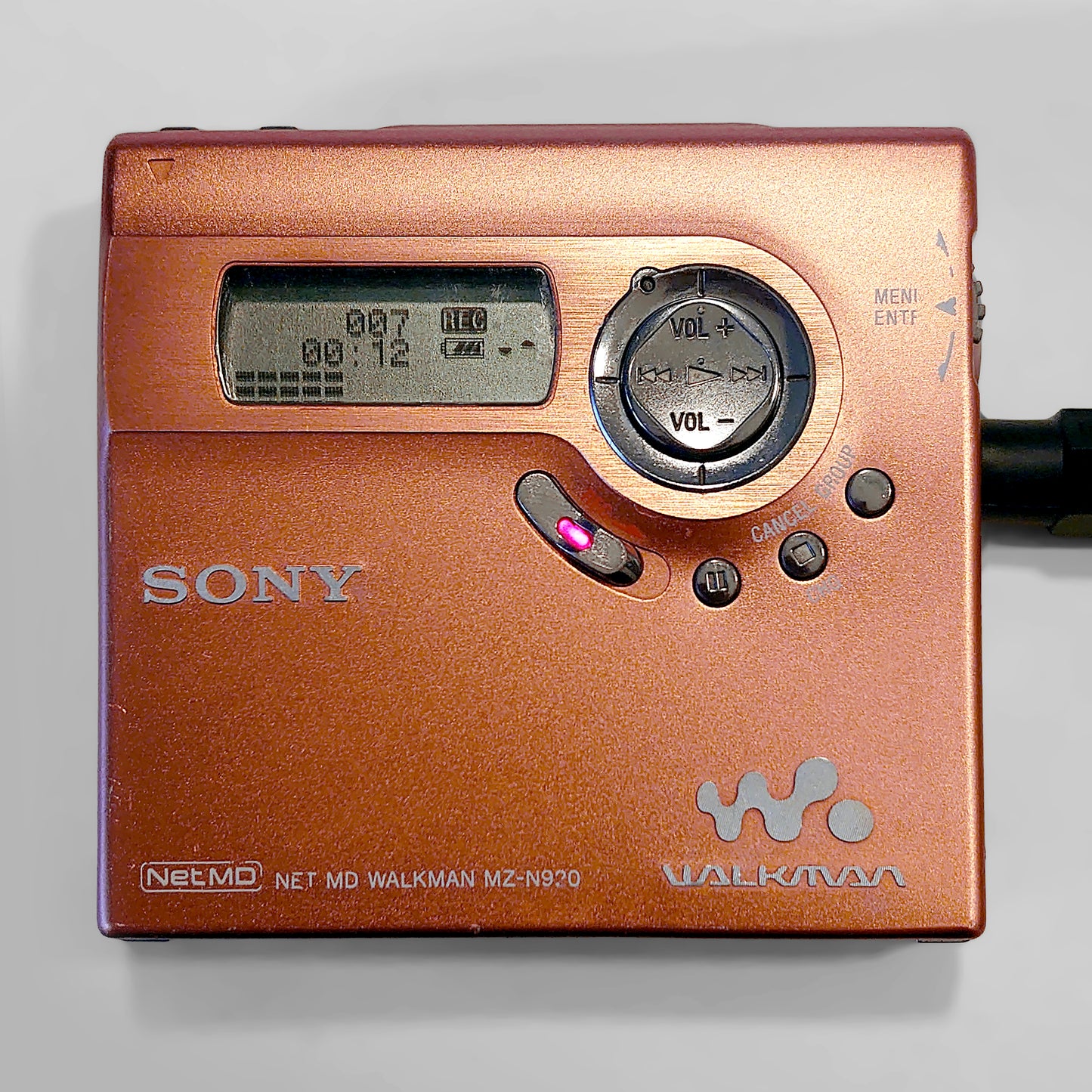 Sony MZ-N920 MiniDisc Recorder Bundle