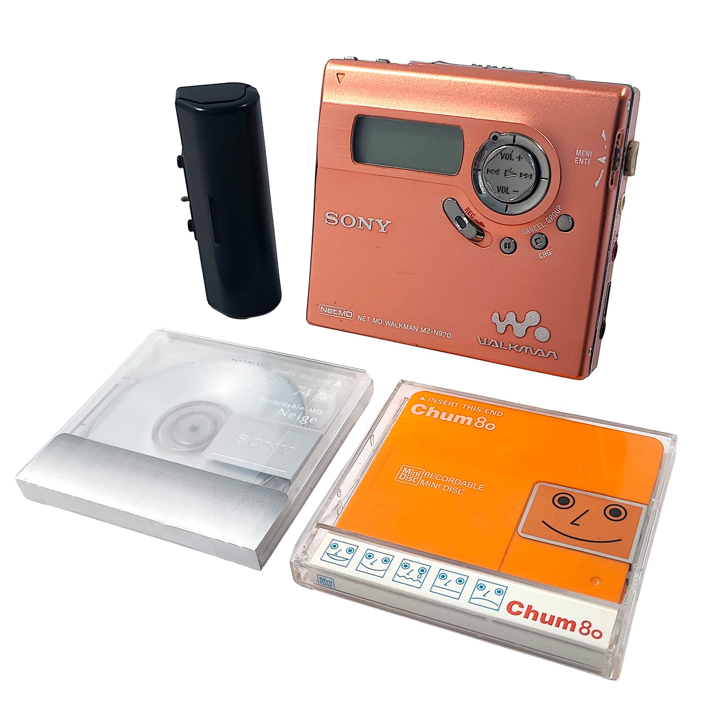 Sony MZ-N920 MiniDisc Recorder Bundle