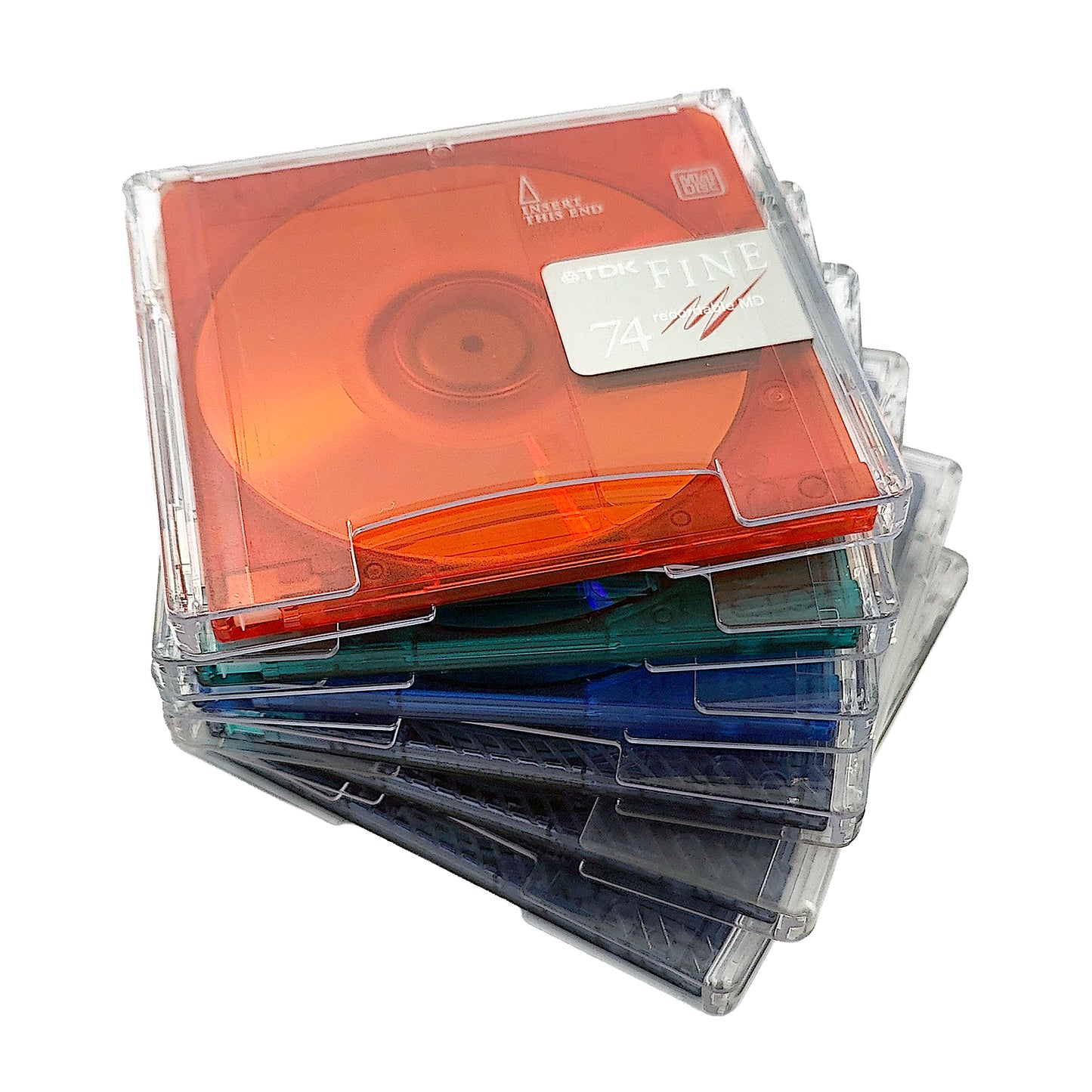 TDK 74 Minute MiniDisc 6 Pack