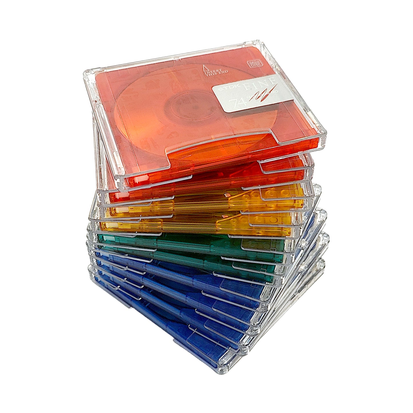 TDK Fine 74 Minute MiniDisc 10 Pack