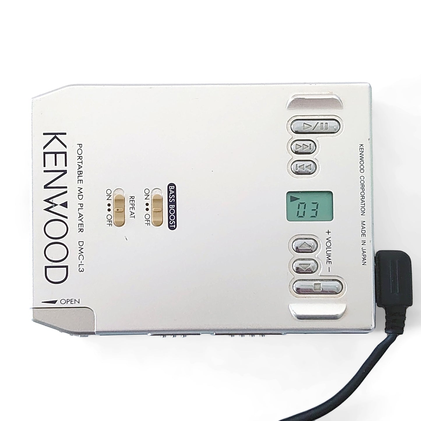 Kenwood DMC-L3 Hawaii MiniDisc Player Bundle