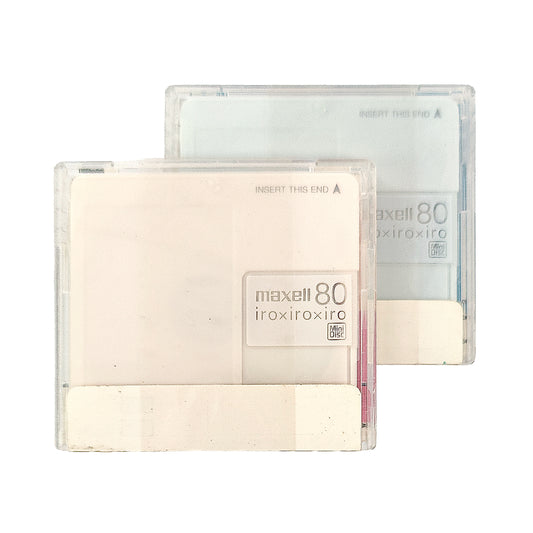 Maxell iroxiroxiro 80 Minute MiniDisc 2 Pack