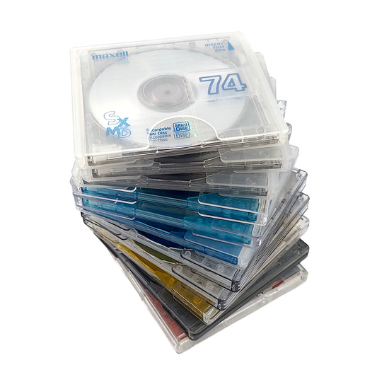 Mixed Brand 74 & 80 Minute MiniDisc 11 Pack