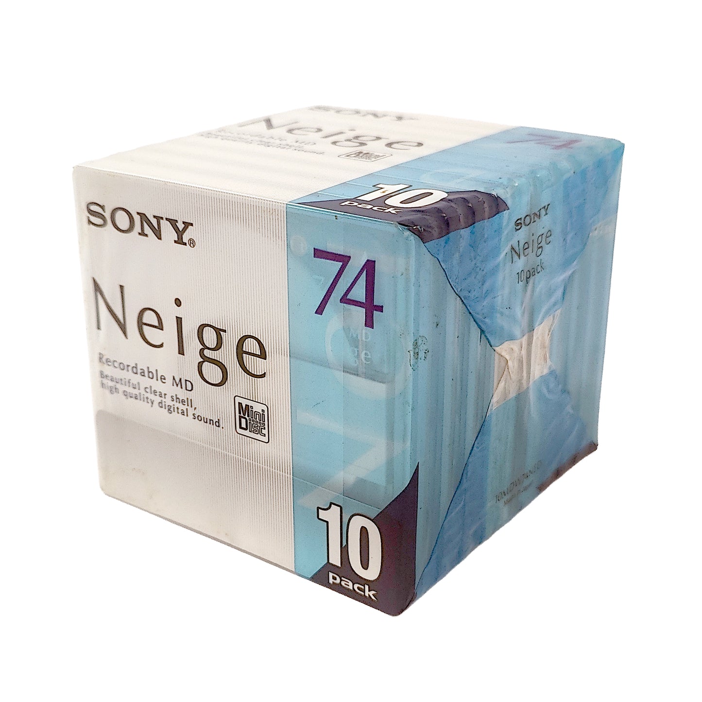 Sony Neige 74 Minute MiniDisc 10 Pack