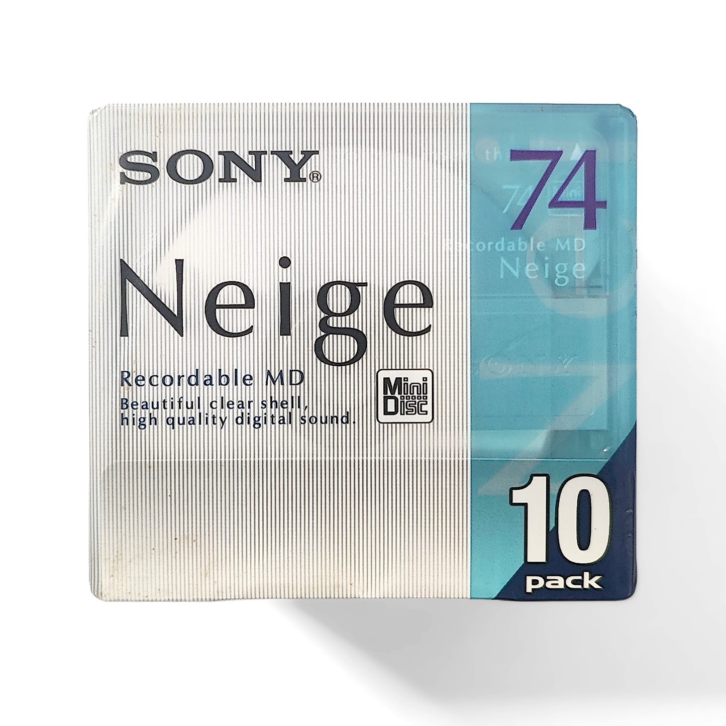 Sony Neige 74 Minute MiniDisc 10 Pack