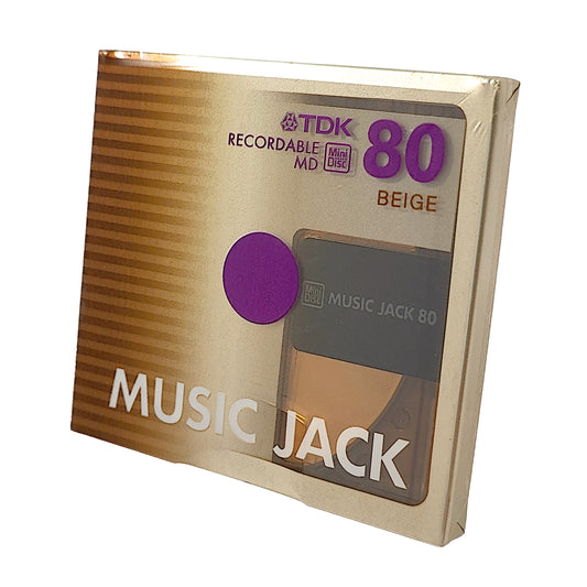 TDK Music Jack 80 Minute MiniDisc