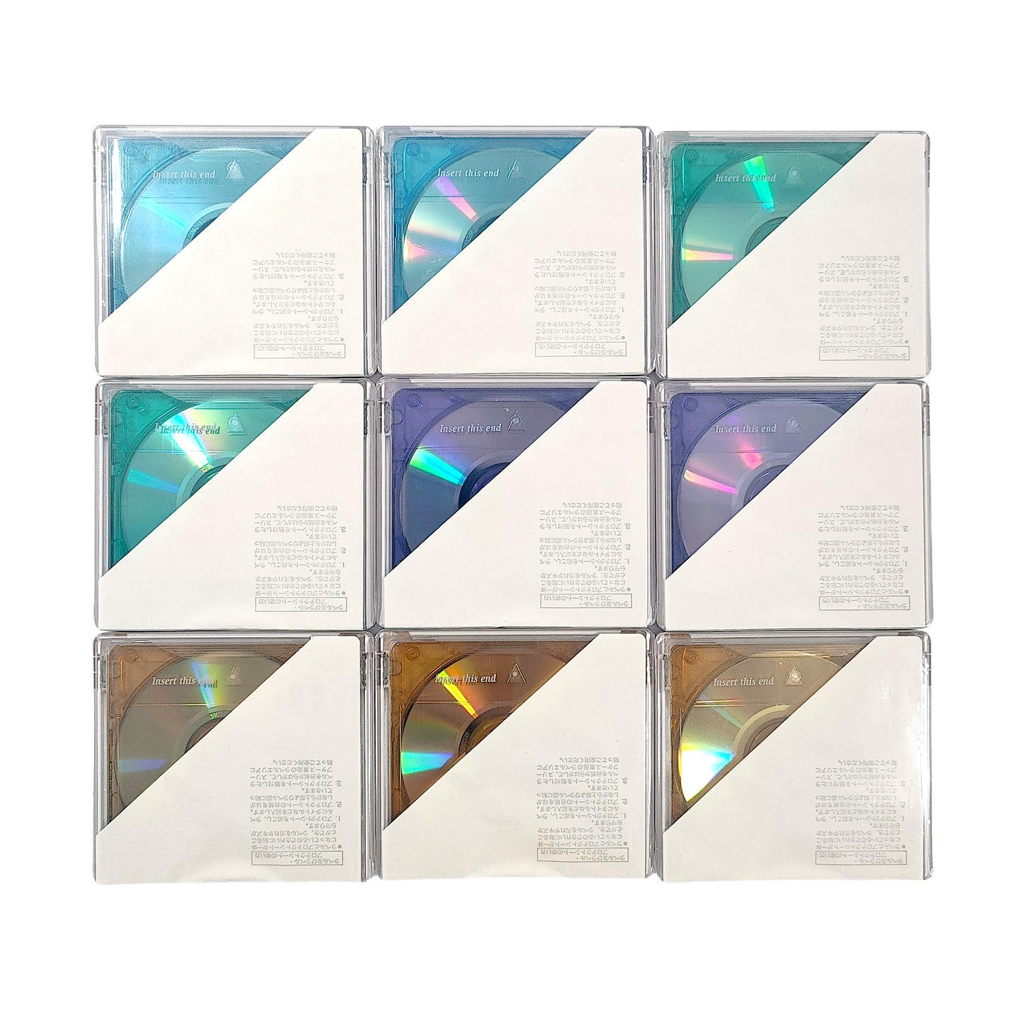 Victor Crystal Colors MiniDisc 9 Pack