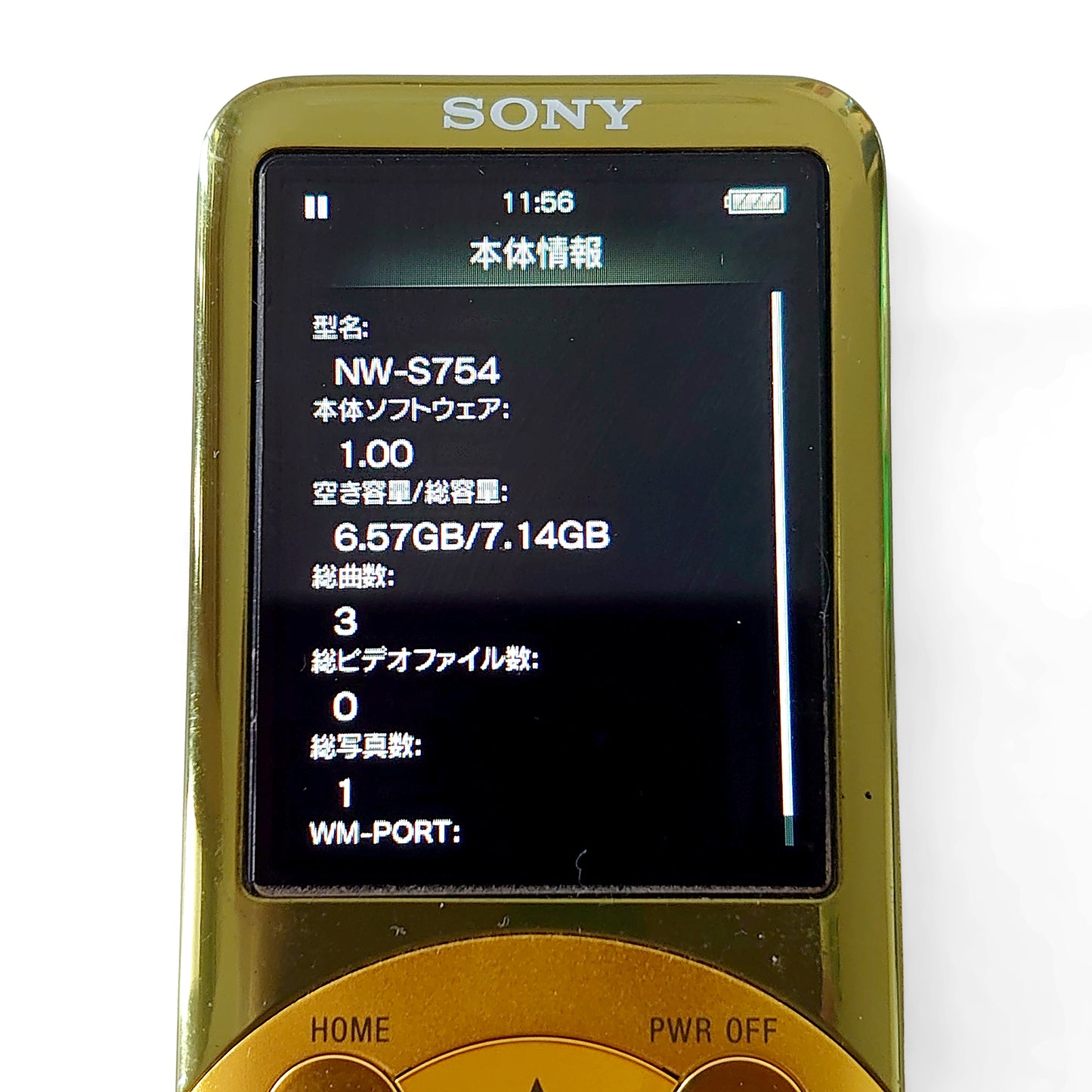 Sony NW-S754 Network Walkman 8GB