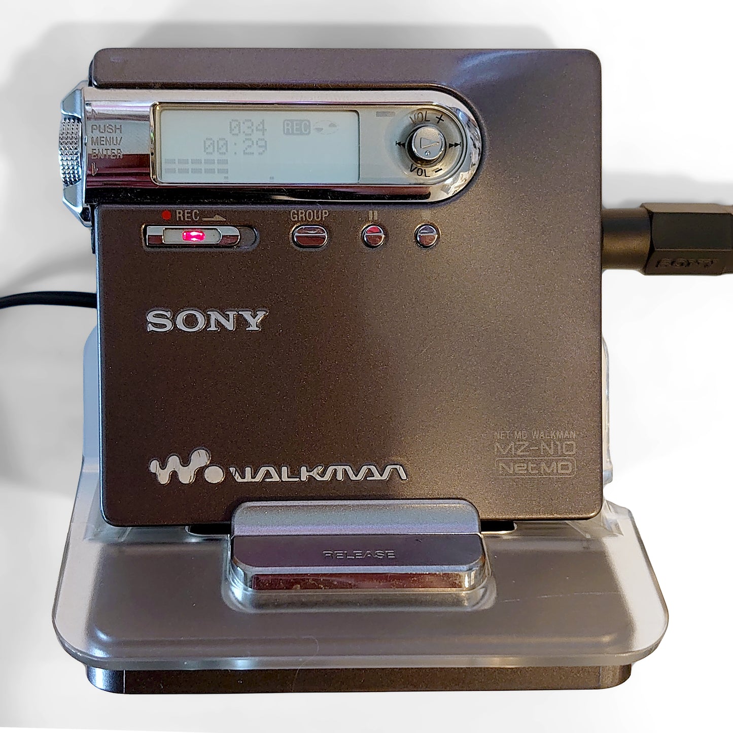 Sony MZ-N10 MiniDisc Recorder Bundle