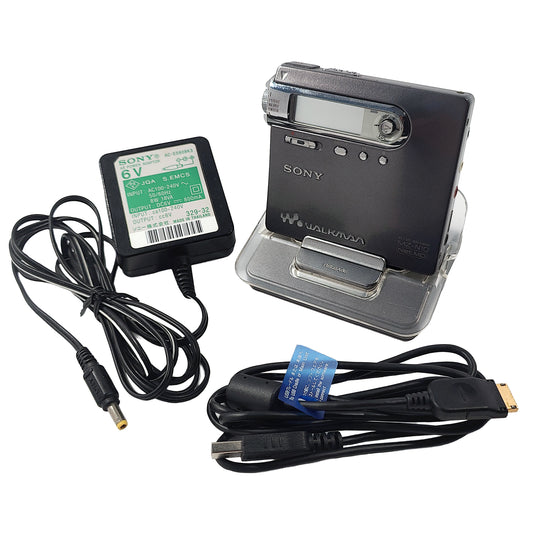 Sony MZ-N10 MiniDisc Recorder Bundle