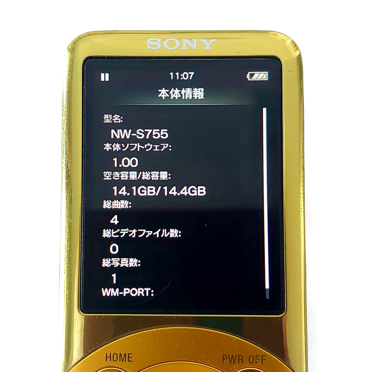 Sony NW-S755 Network Walkman 16GB