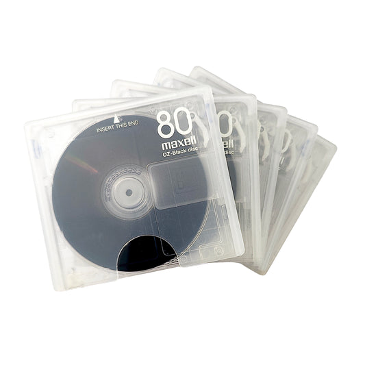 Maxell OZ 80 Minute MiniDisc 5 Pack