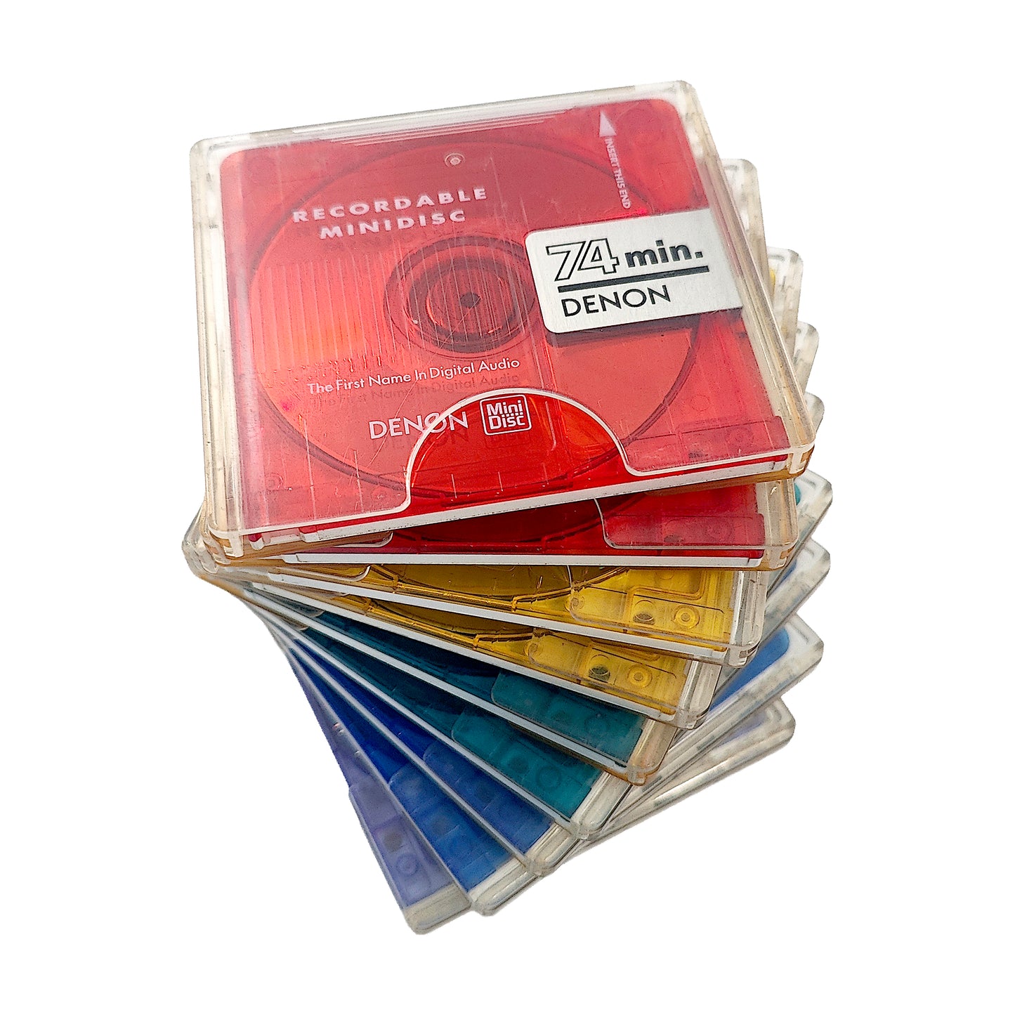 Denon 74 Minute MiniDisc 9 Pack