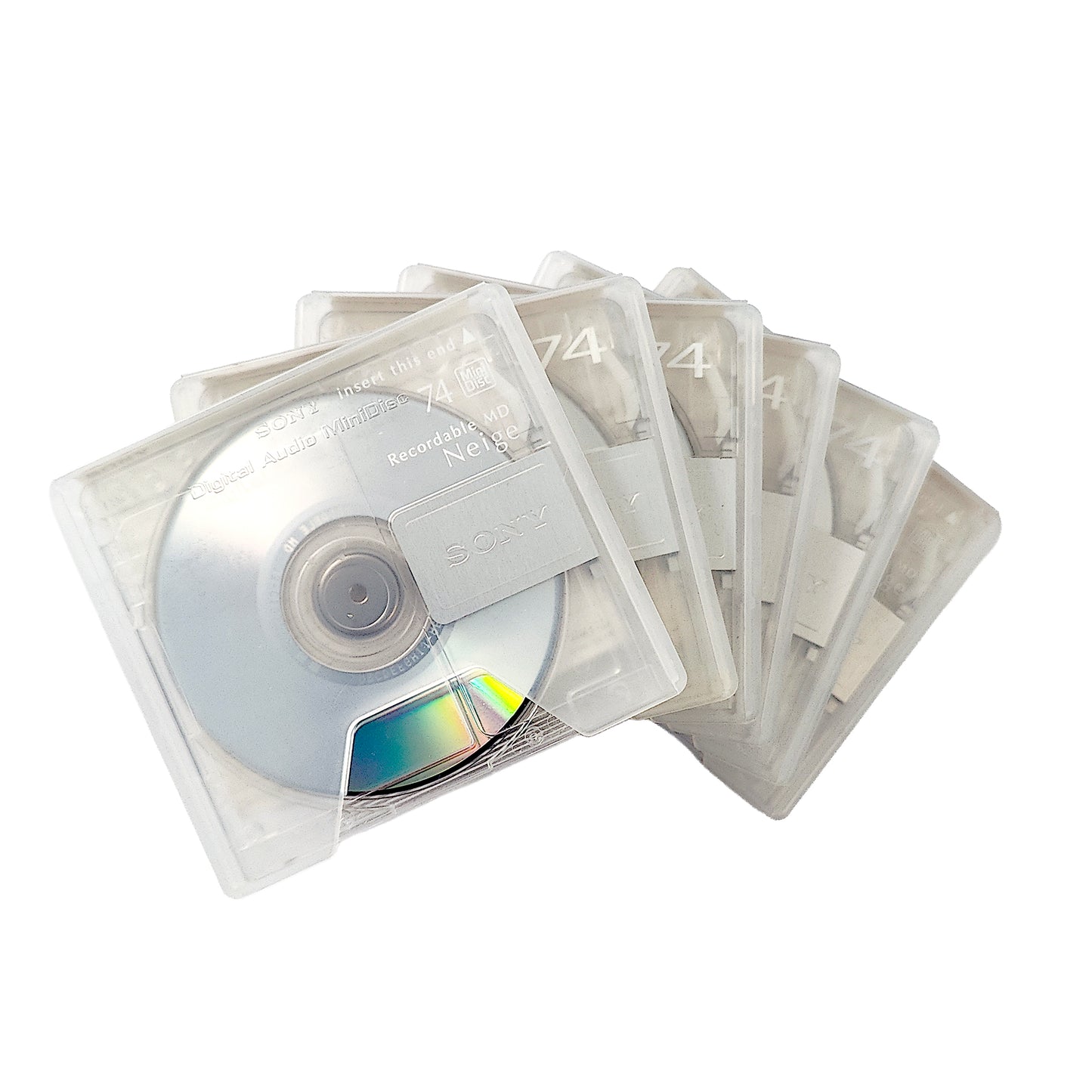 Sony Neige 74 Minute MiniDisc 6 Pack