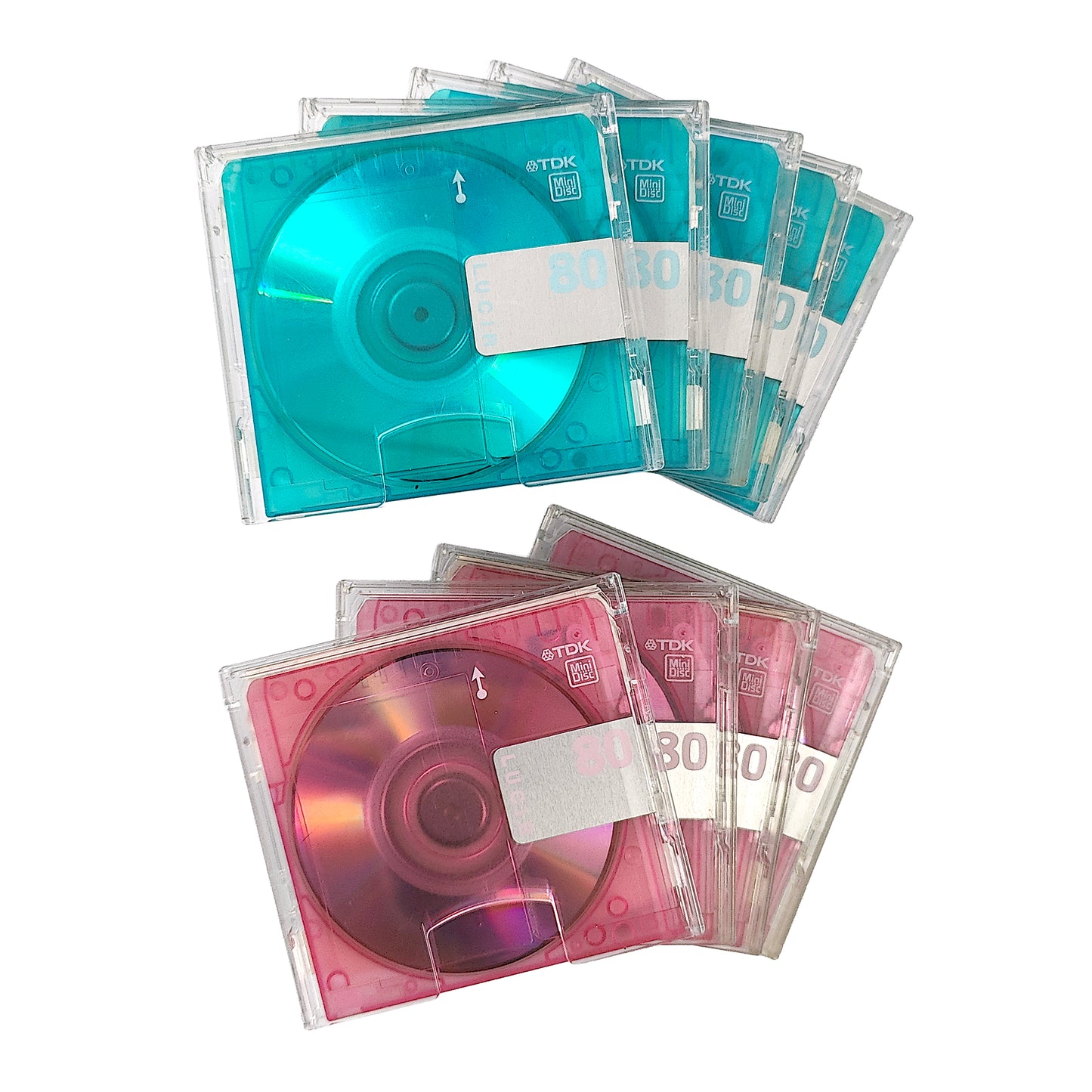 TDK Lucir 80 Minute MiniDisc 9 Pack