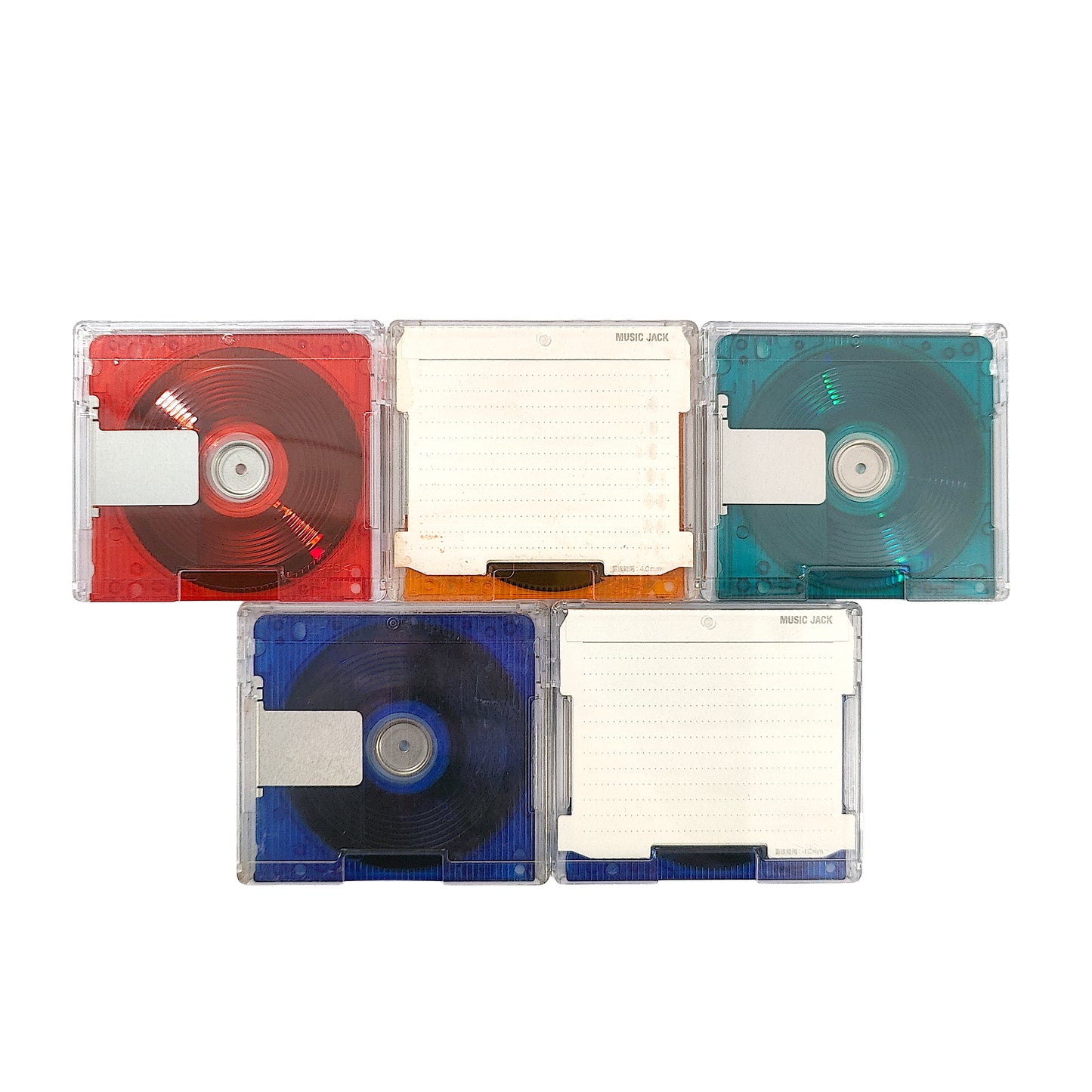 TDK Music Jack 74 Minute MiniDisc 5 Pack