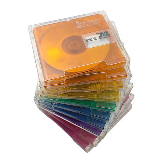 Maxell 74 Minute MiniDisc 10 Pack