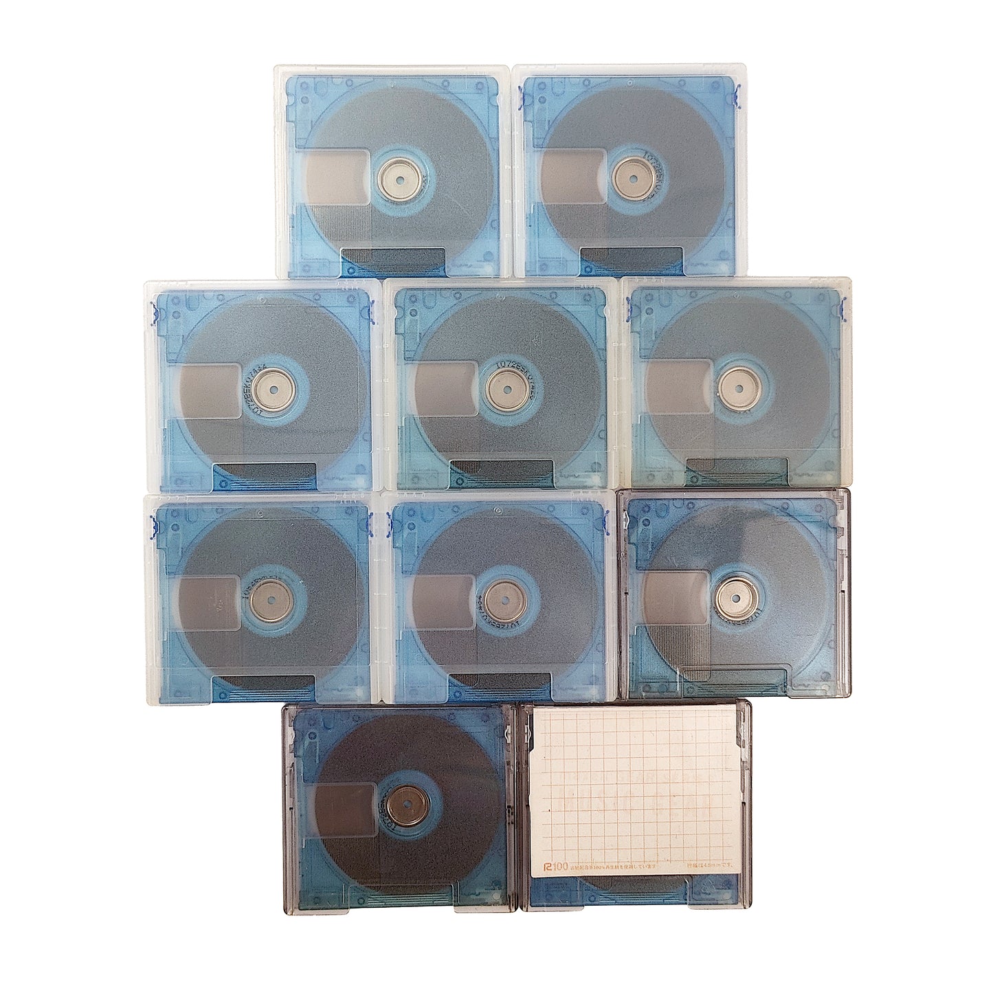 Maxell Happy Music Happy MD Life 74 Minute MiniDisc 10 Pack