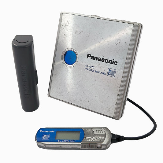 Panasonic SJ-MJ70 MiniDisc Player Bundle
