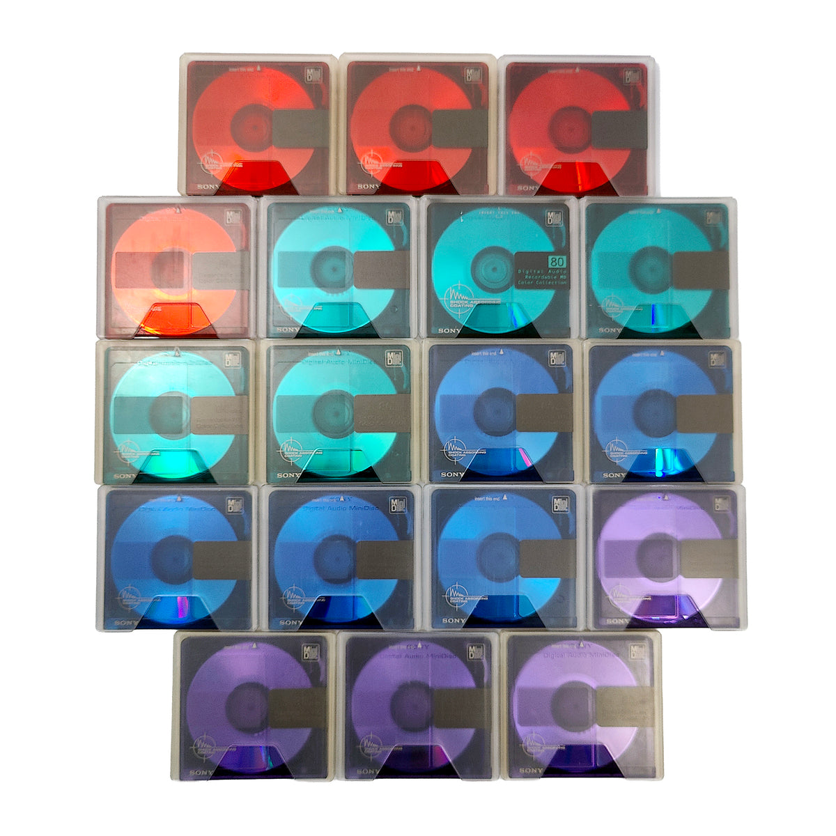 Sony / Maxell / Victor MiniDisc 40 Pack