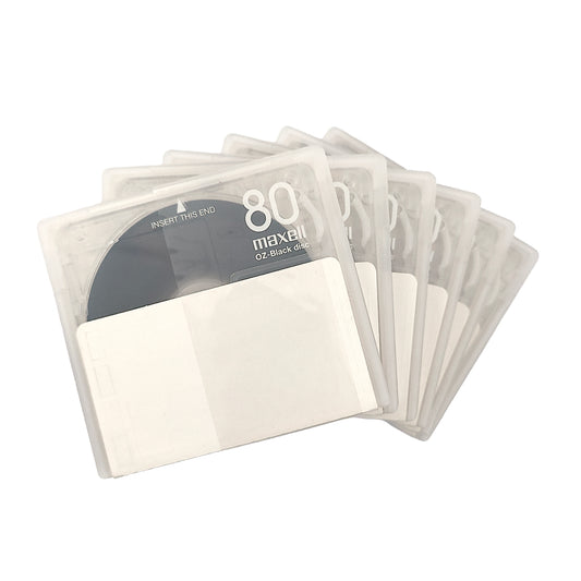 Maxell Obsessive Zeal 80 Minute MiniDisc 6 Pack