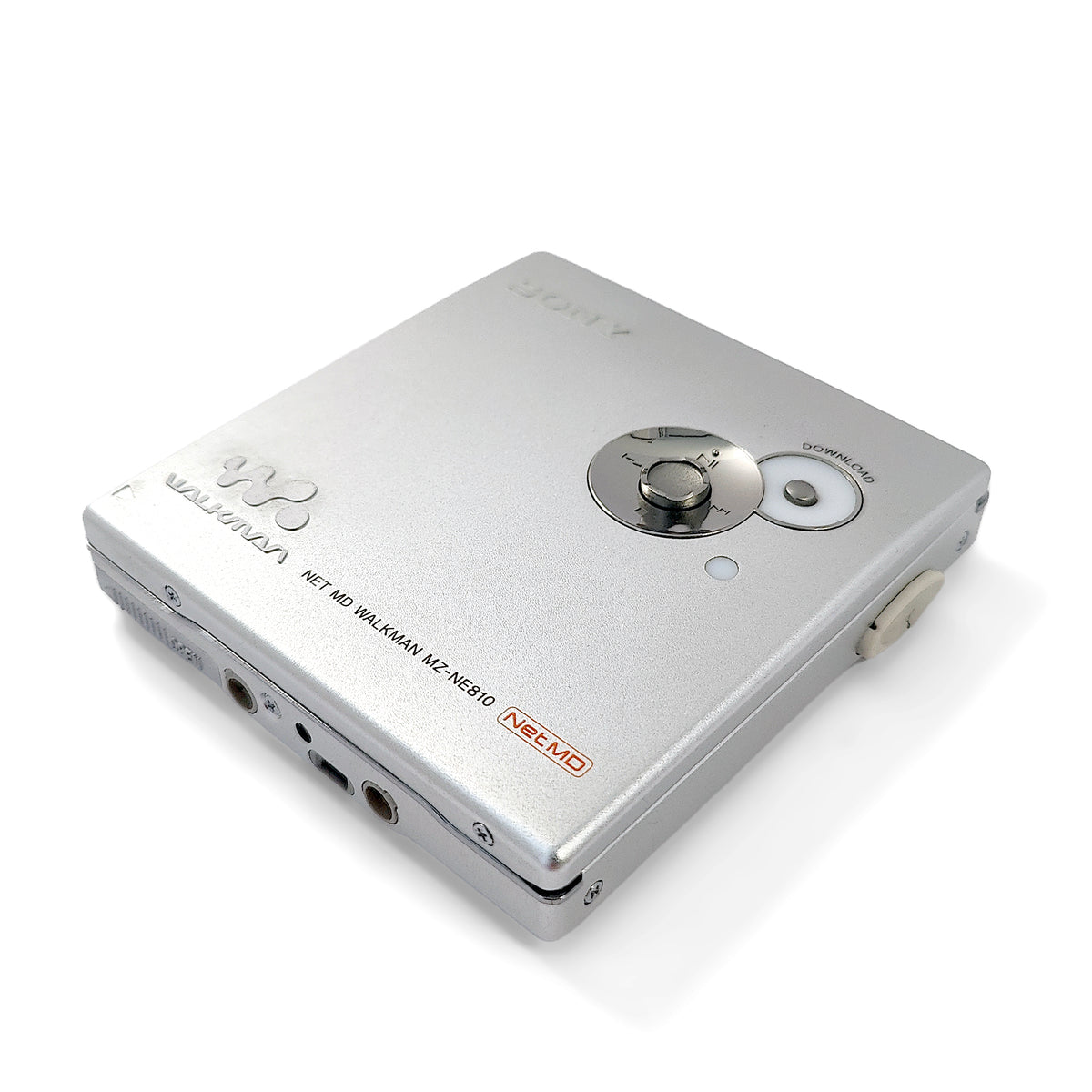 Sony MZ-NE810 MiniDisc Player Bundle