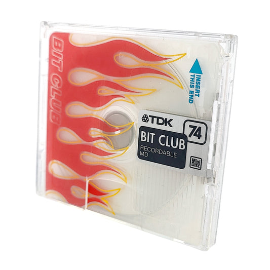 TDK Bit Club Bit Fire 74 Minute MiniDisc