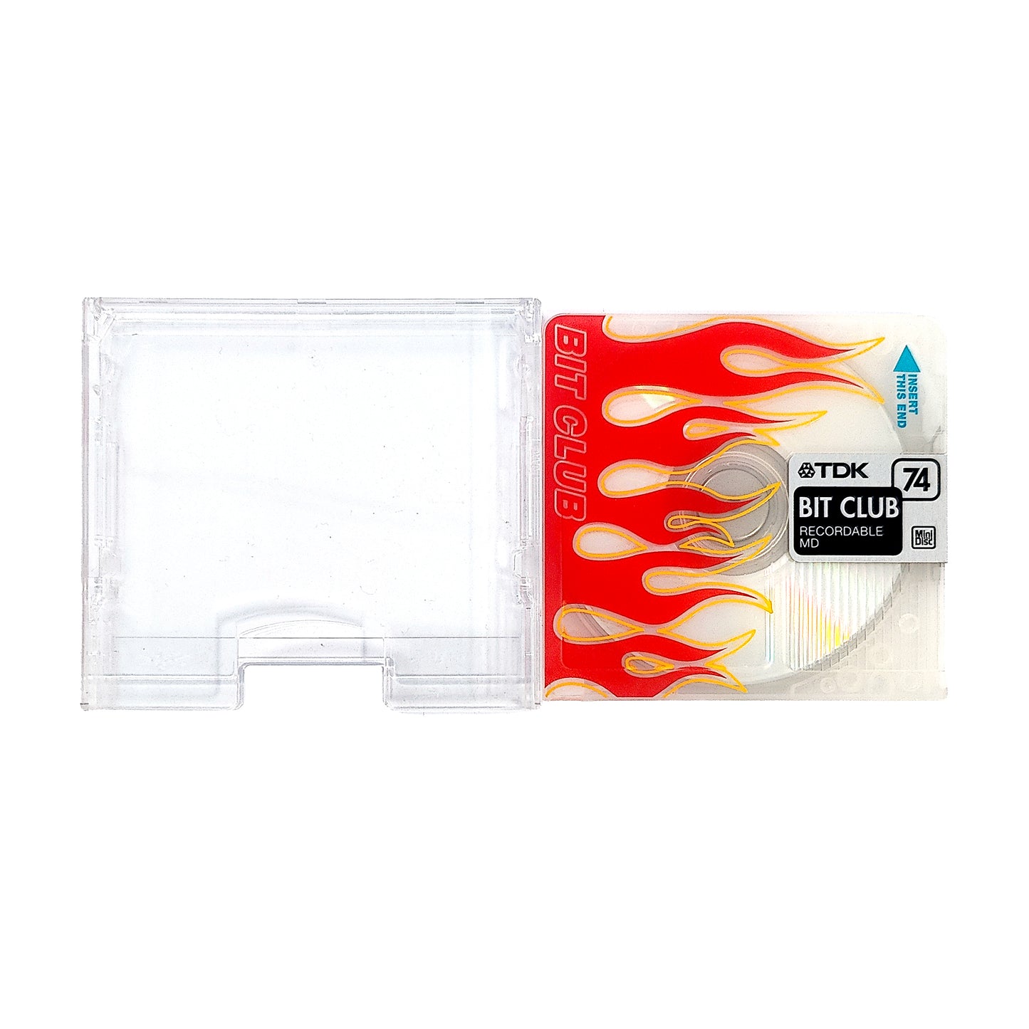 TDK Bit Club Bit Fire 74 Minute MiniDisc