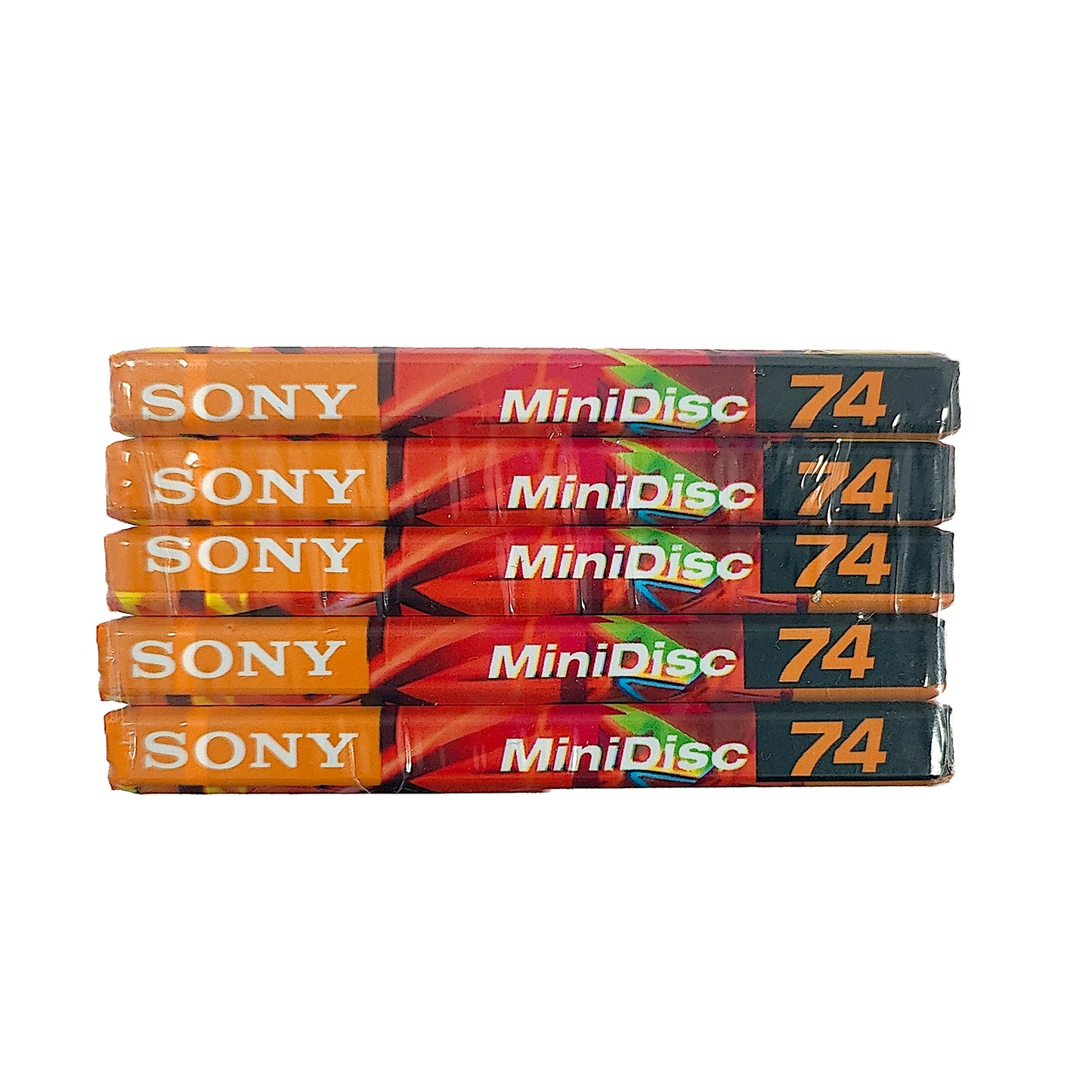 Sony Color Collection 74 Minute MiniDisc 5 Pack