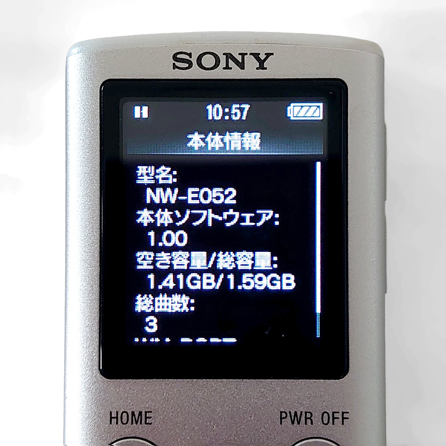 Sony NW-E052 Network Walkman 2GB