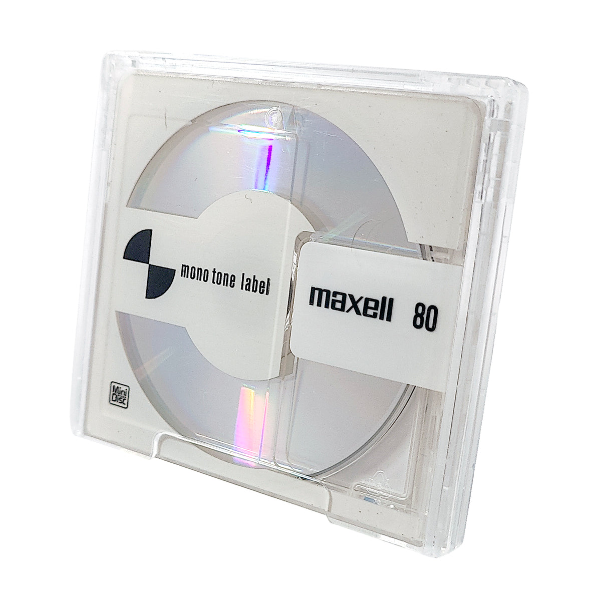 Maxell Mono Tone Label 80 Minute Glow in the Dark MiniDisc