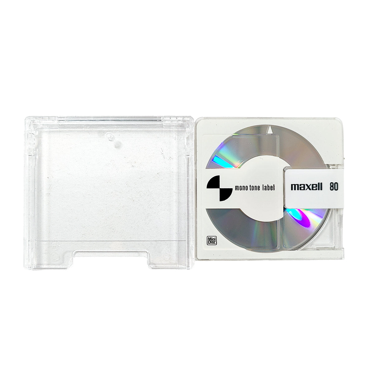 Maxell Mono Tone Label 80 Minute Glow in the Dark MiniDisc