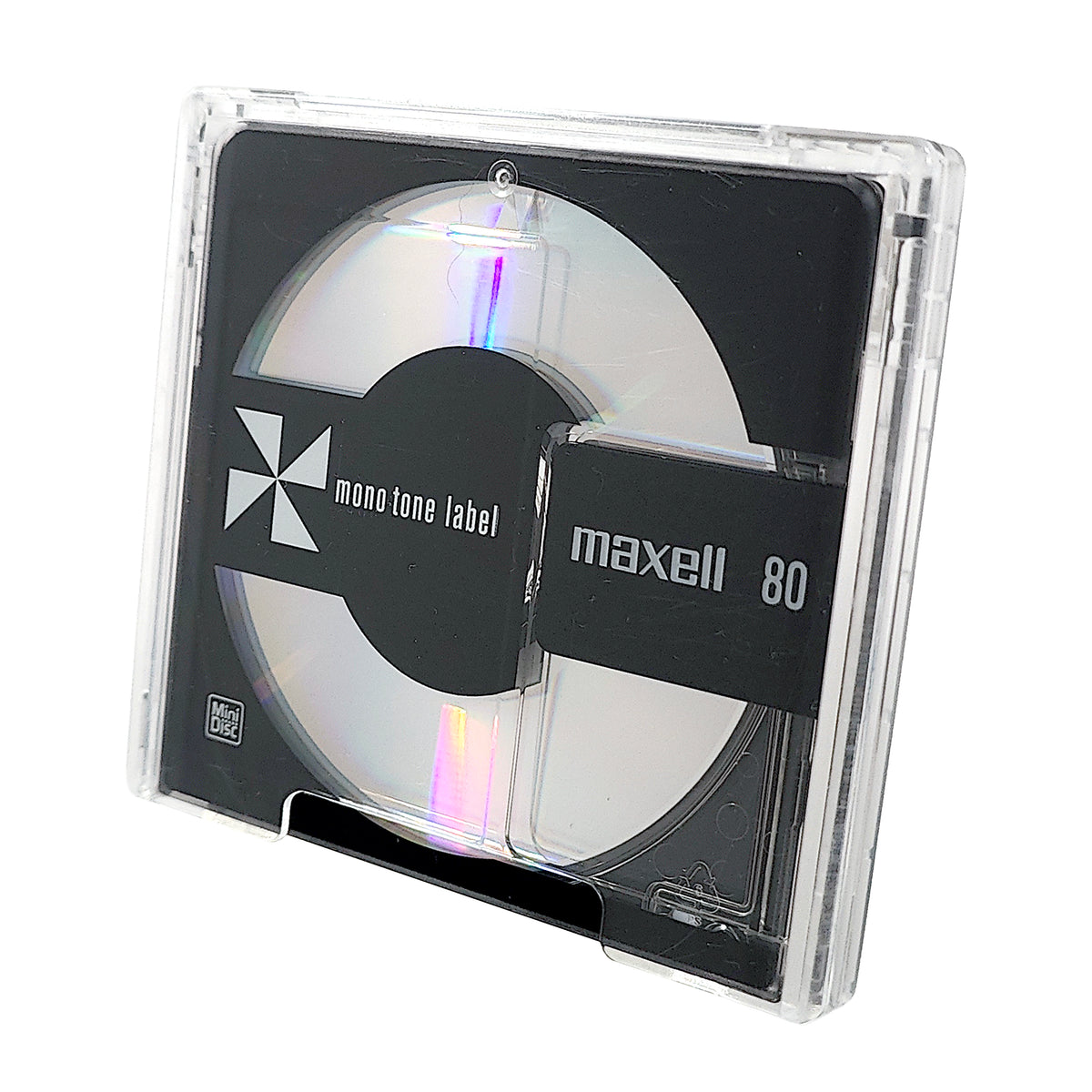 Maxell Mono Tone Label 80 Minute Glow in the Dark MiniDisc