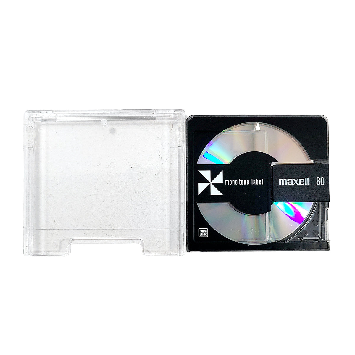 Maxell Mono Tone Label 80 Minute Glow in the Dark MiniDisc