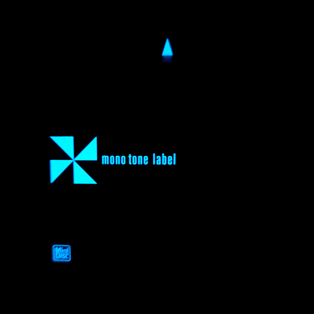 Maxell Mono Tone Label 80 Minute Glow in the Dark MiniDisc