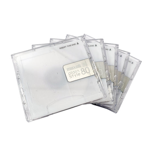 Maxell Plain Style 80 Minute MiniDisc 5 Pack