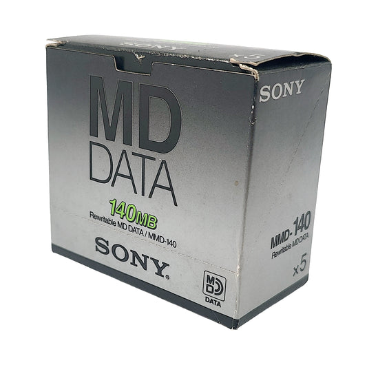 5x Sony MD DATA 140MB