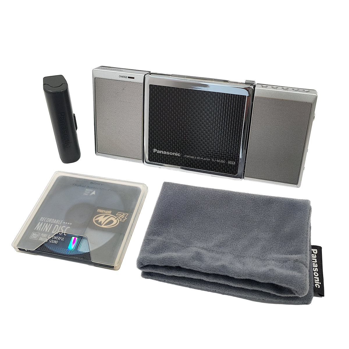 Panasonic SJ-MJ50 MiniDisc Player Bundle