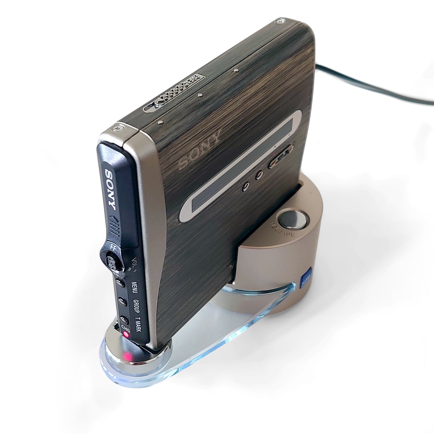 Sony MZ-NH1 MiniDisc Recorder Gold Bundle