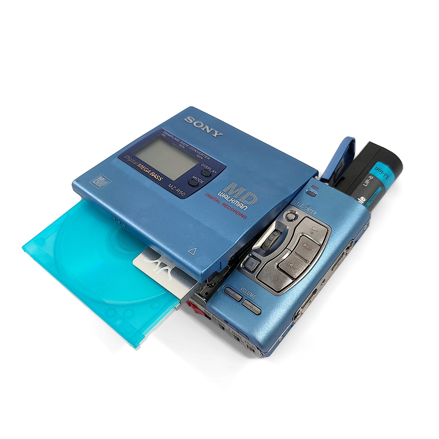 Sony MZ-R50 MiniDisc Recorder Bundle