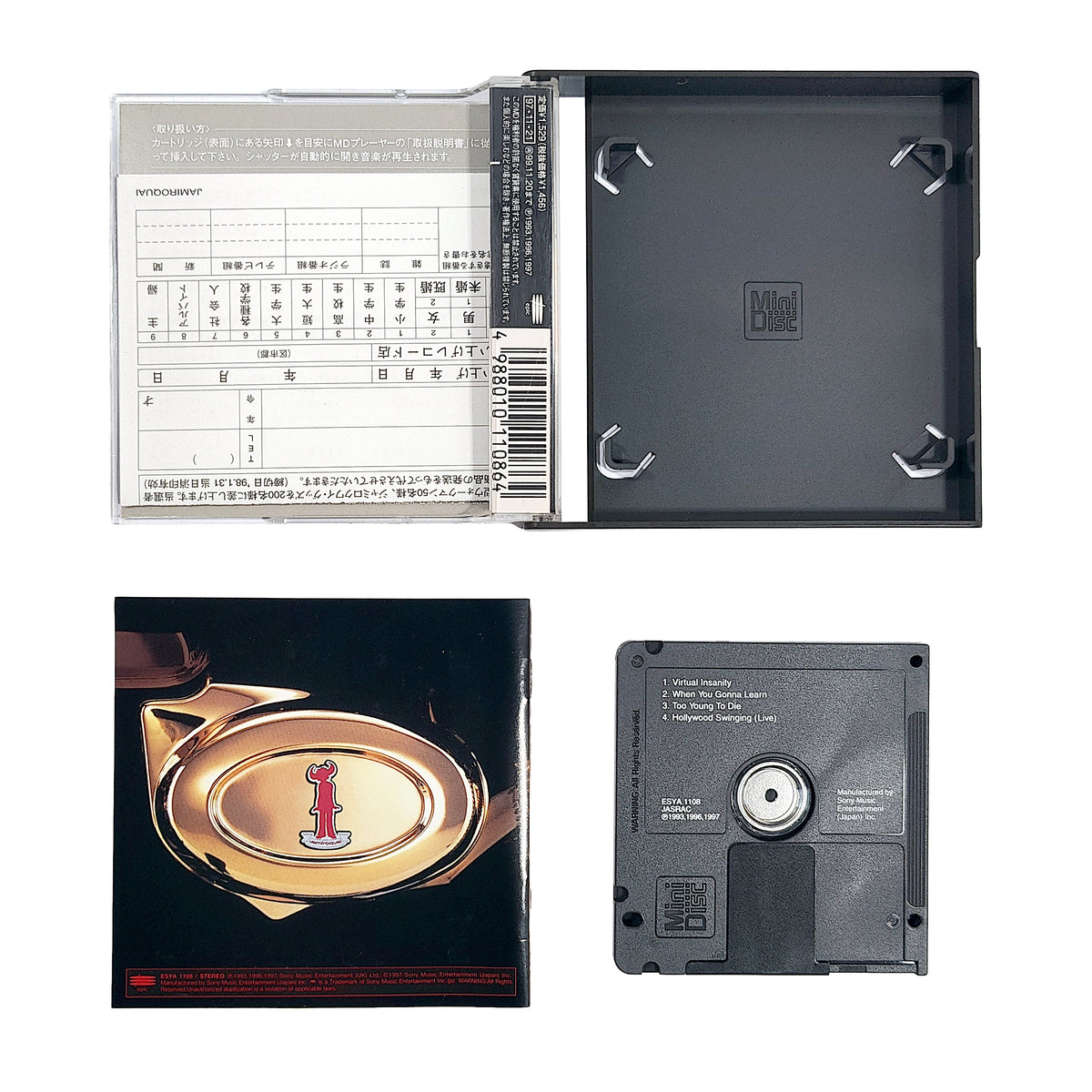 Jamiroquai - Hollywood Swinging MiniDisc Album