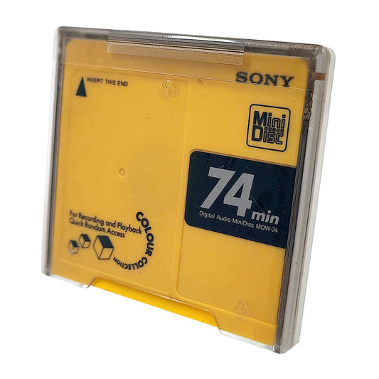 Sony Color Collection 1st Edition 74 Minute MiniDisc