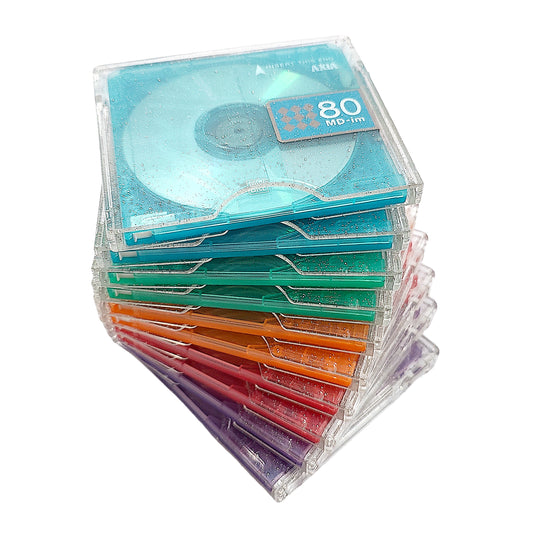 Axia MD-im 80 Minute MiniDisc 10 Pack