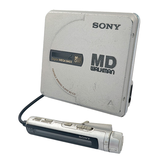 Sony MZ-E35 MiniDisc Player Bundle