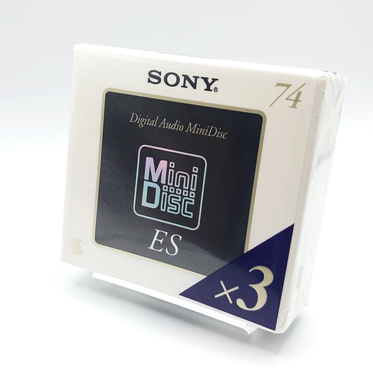 Sony ES 74 Minute MiniDiscs 3 Pack