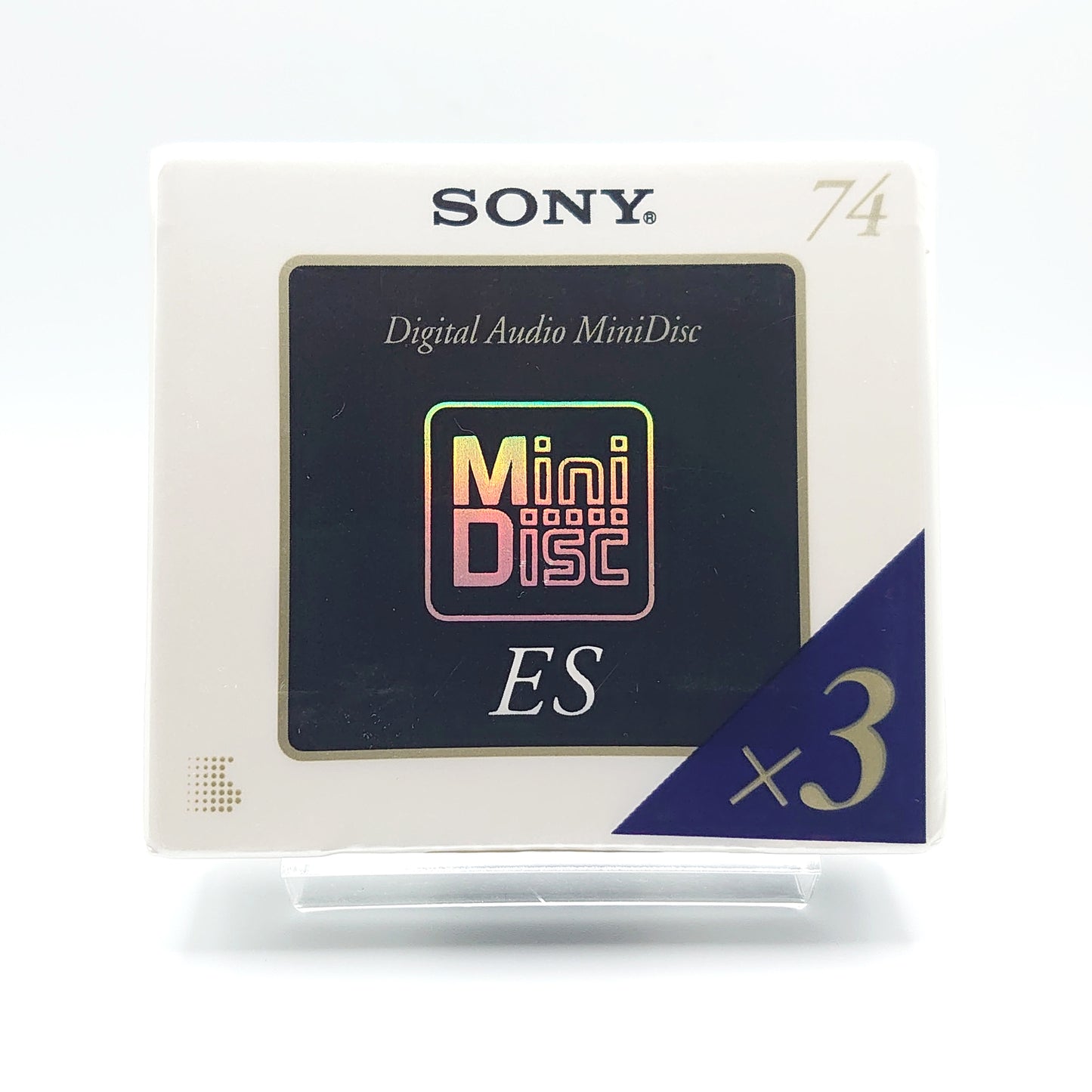 Sony ES 74 Minute MiniDiscs 3 Pack