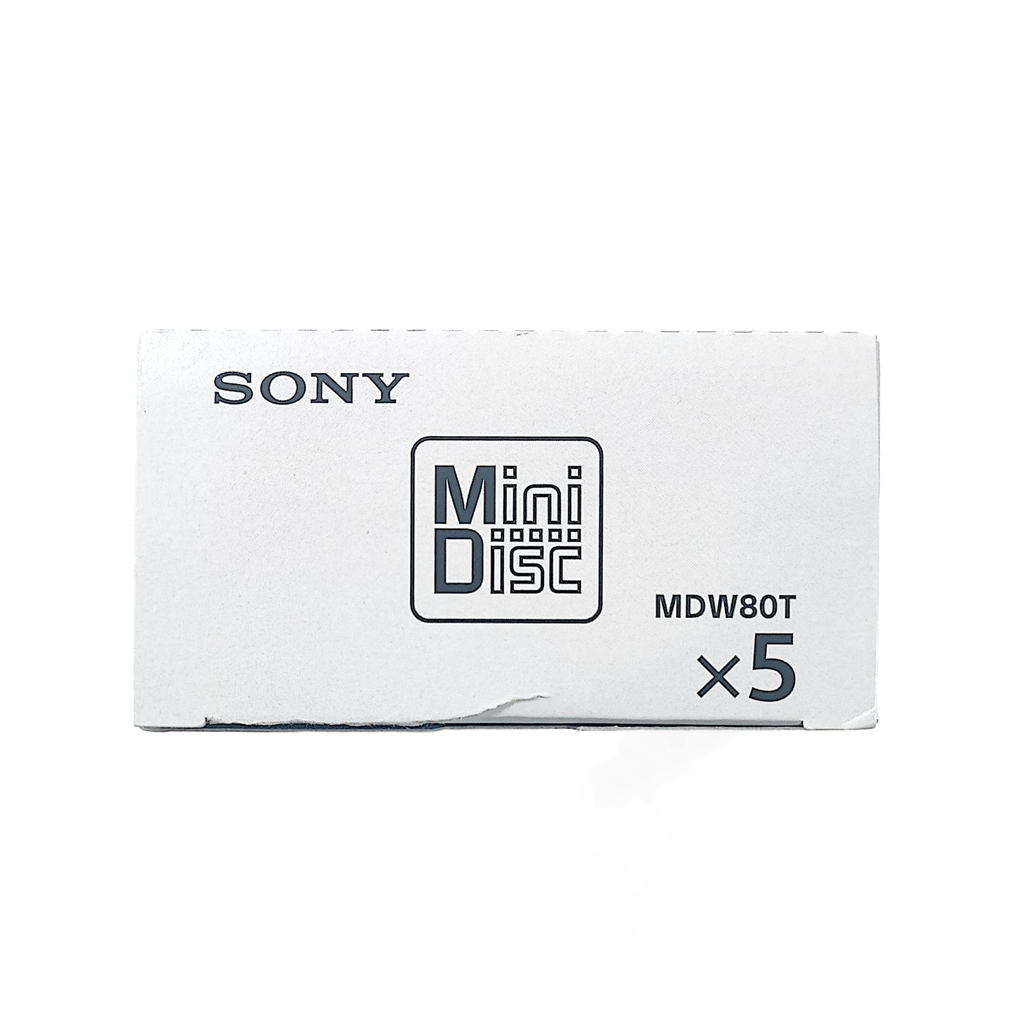 Sony MDW80T 80 Minute MiniDiscs 5 Pack