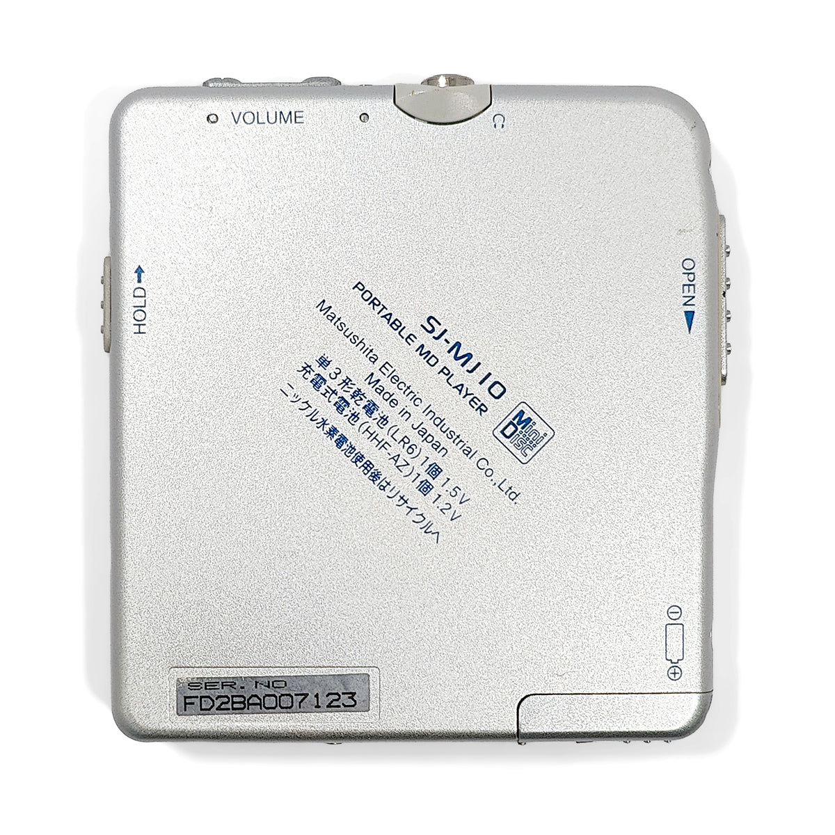 Panasonic SJ-MJ10 MiniDisc Walkman Bundle