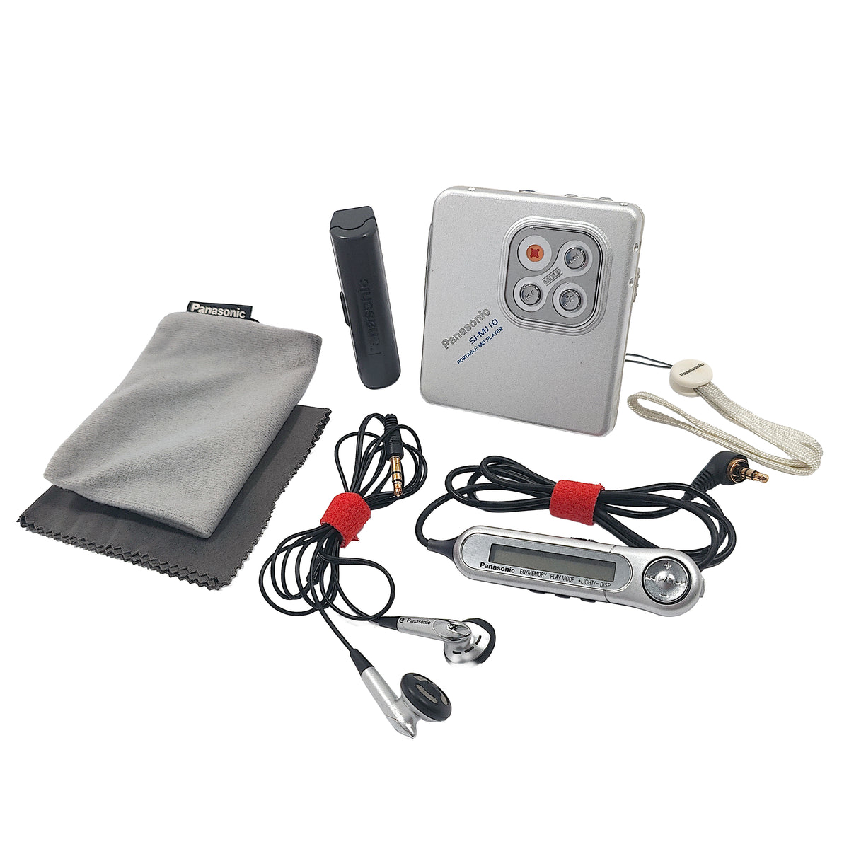 Panasonic SJ-MJ10 MiniDisc Walkman Bundle